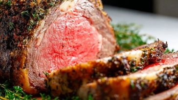 Herb Crusted Prime Rib Roast
