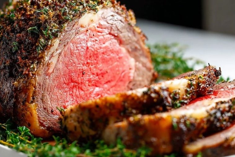 Herb Crusted Prime Rib Roast