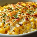 White Cheddar Baked Corn