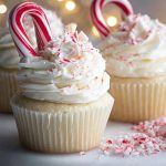 White Chocolate Peppermint Cupcakes