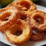 Air Fryer Cinnamon Apple Rings