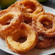 Air Fryer Cinnamon Apple Rings