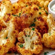 Air Fryer Roasted Cauliflower