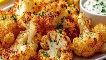 Air Fryer Roasted Cauliflower