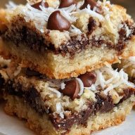 Almond Joy Cookie Bars