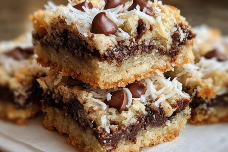 Almond Joy Cookie Bars