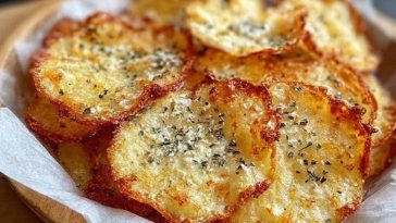 Baked Cottage Cheese Chips