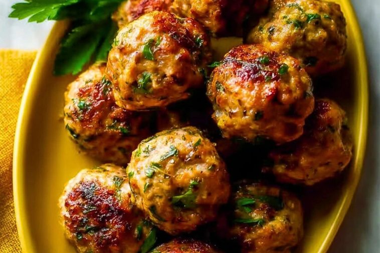 Best Baked Turkey Meatballs
