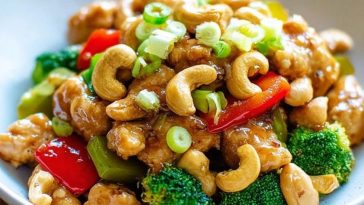 Chinese Cashew Chicken