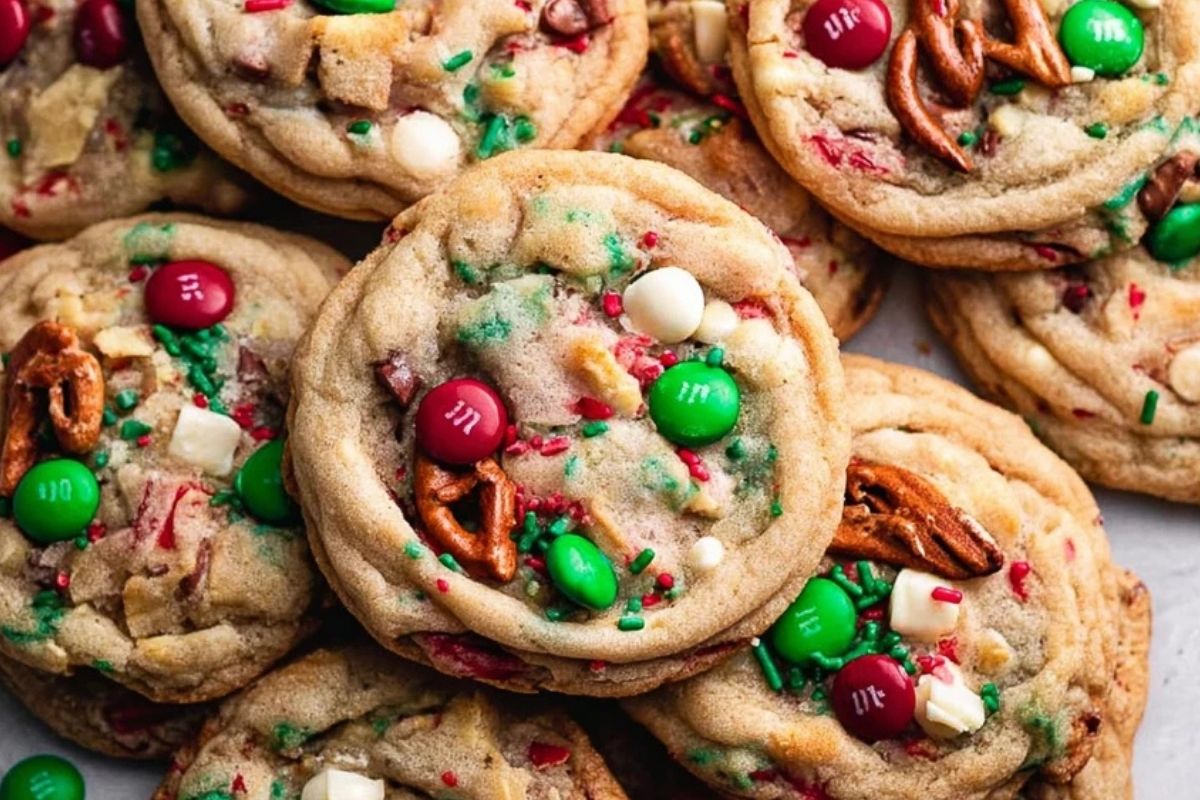 Christmas Kitchen Sink Cookies