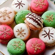 Christmas Macarons