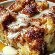 Cinnamon Roll Bread Pudding