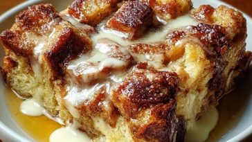 Cinnamon Roll Bread Pudding