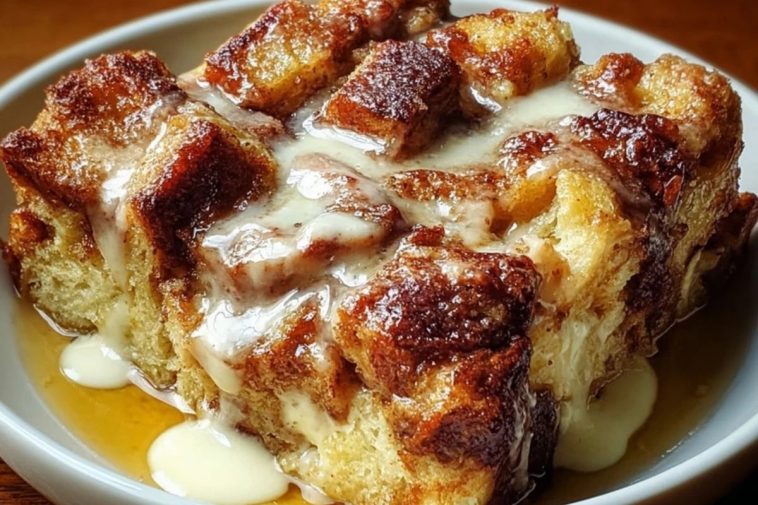Cinnamon Roll Bread Pudding