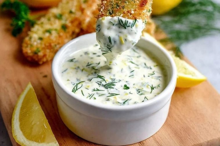 Creamy Homemade Tartar Sauce
