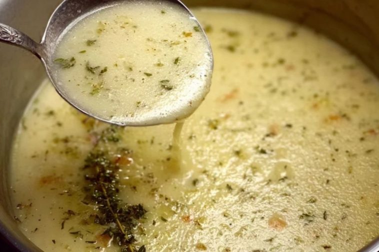 Easy Country French Style Garlic Soup