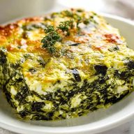 Easy Feta and Spinach Casserole