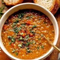Easy Homemade Lentil Soup