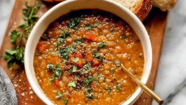 Easy Homemade Lentil Soup