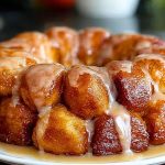 Easy Homemade Monkey Bread With Vanilla Glaze