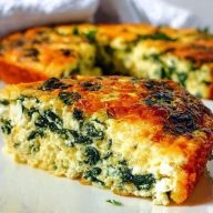 Easy Spinach and Cottage Cheese Breakfast Casserole