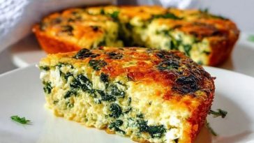 Easy Spinach and Cottage Cheese Breakfast Casserole