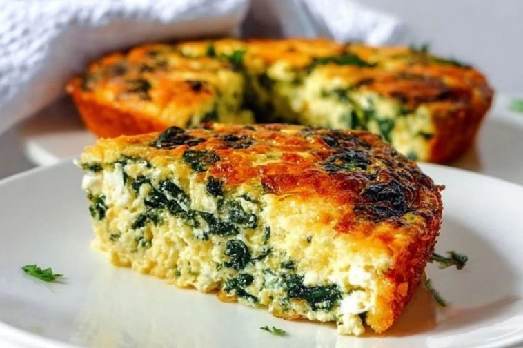 Easy Spinach and Cottage Cheese Breakfast Casserole