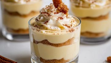 Eggnog Mousse Cups