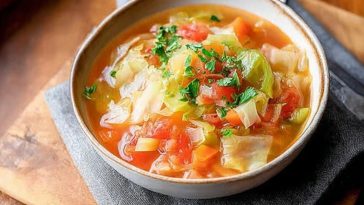 Healthy Fat-Burning Cabbage Soup
