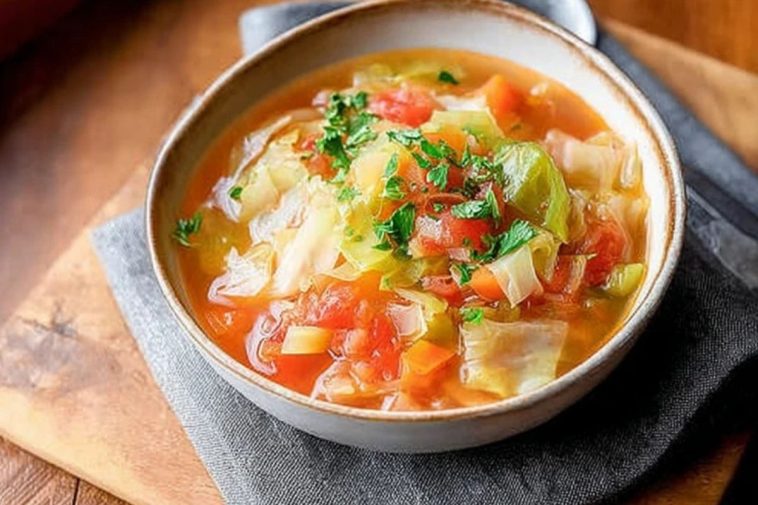 Healthy Fat-Burning Cabbage Soup