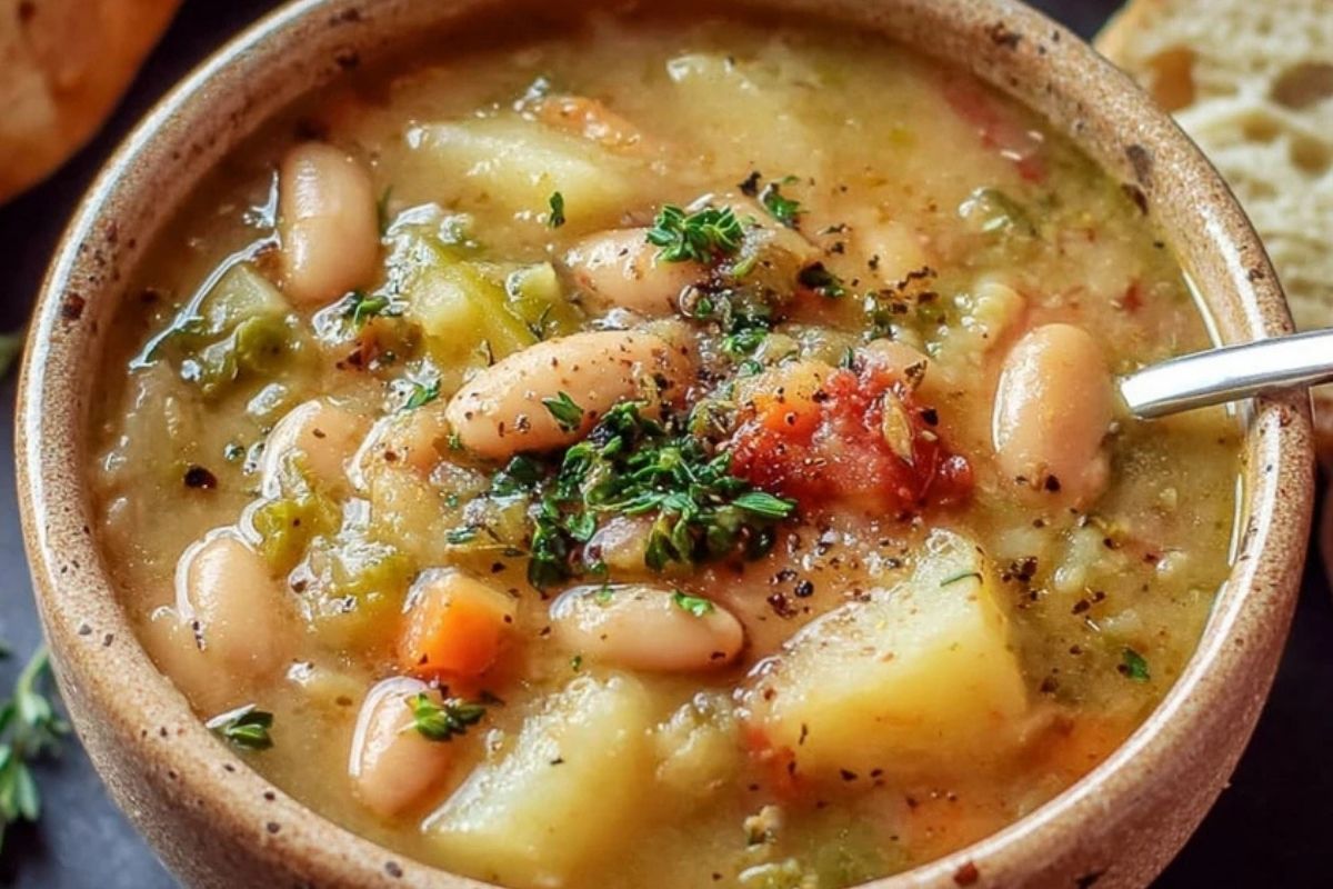 Hearty Potato Bean Soup