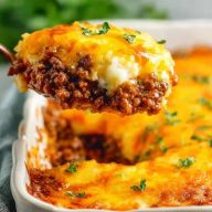 Homemade Ground Beef and Potato Casserole