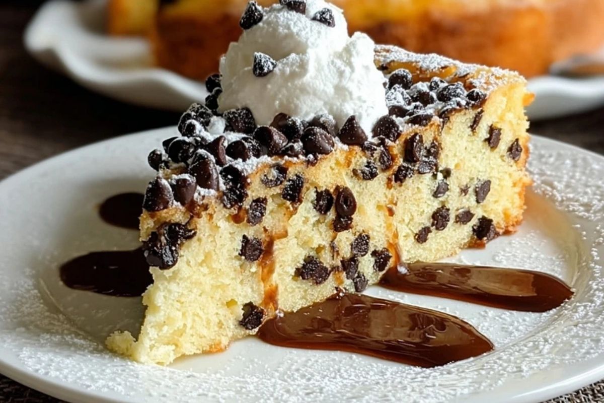 Italian Chocolate Chip Ricotta Cake