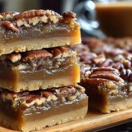 Lazy Girl Pecan Pie Bars