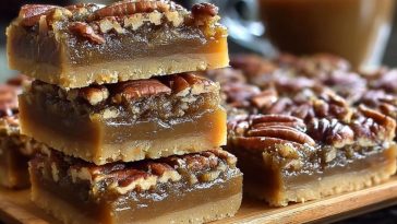 Lazy Girl Pecan Pie Bars