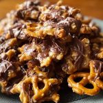 No-Bake Peanut Butter Pretzel Clusters