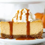 No Bake Pumpkin Cheesecake