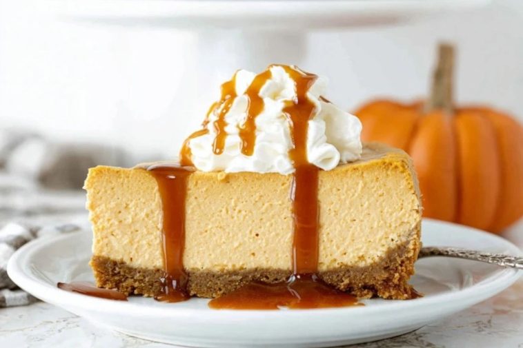 No Bake Pumpkin Cheesecake