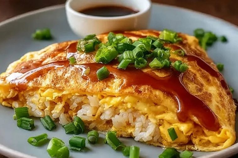 Omurice (Japanese Rice Omelet)