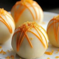 Orange Creamsicle Truffles