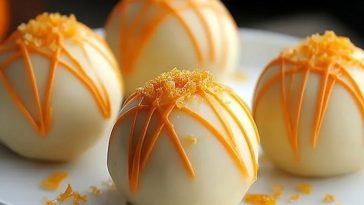 Orange Creamsicle Truffles