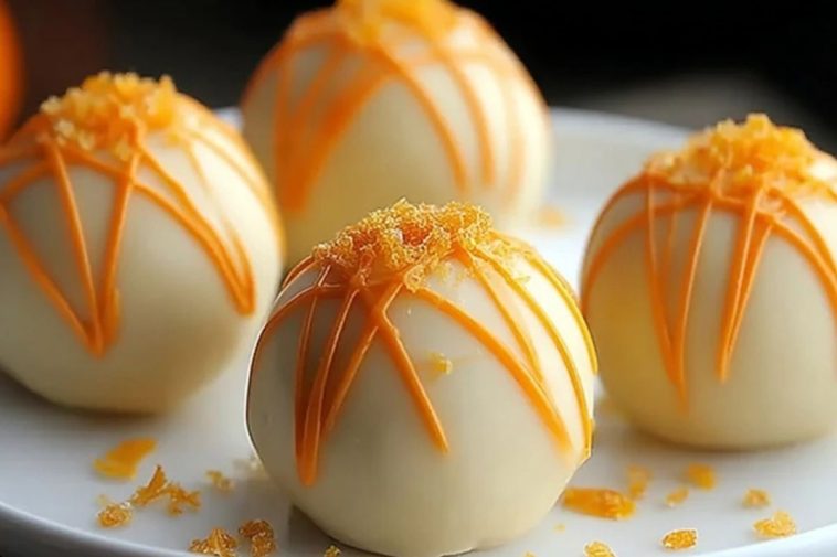 Orange Creamsicle Truffles