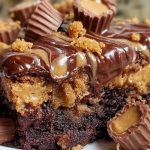 Peanut Butter Cup Dump Cake