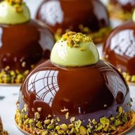 Pistachio Praline Entremet