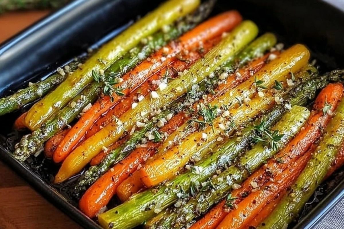 Roasted Asparagus & Carrots