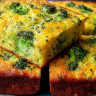 Savory Jiffy Mix Cornbread with a Broccoli Twist