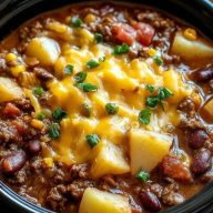 Slow Cooker Cowboy Casserole