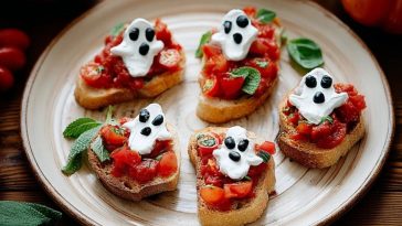 Spooky BOO-schetta