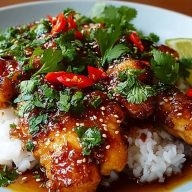 Sweet And Spicy Thai Chicken