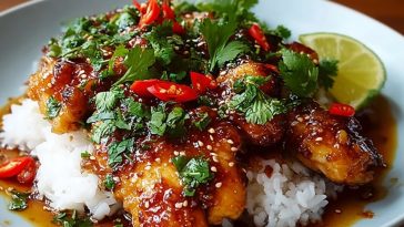 Sweet And Spicy Thai Chicken